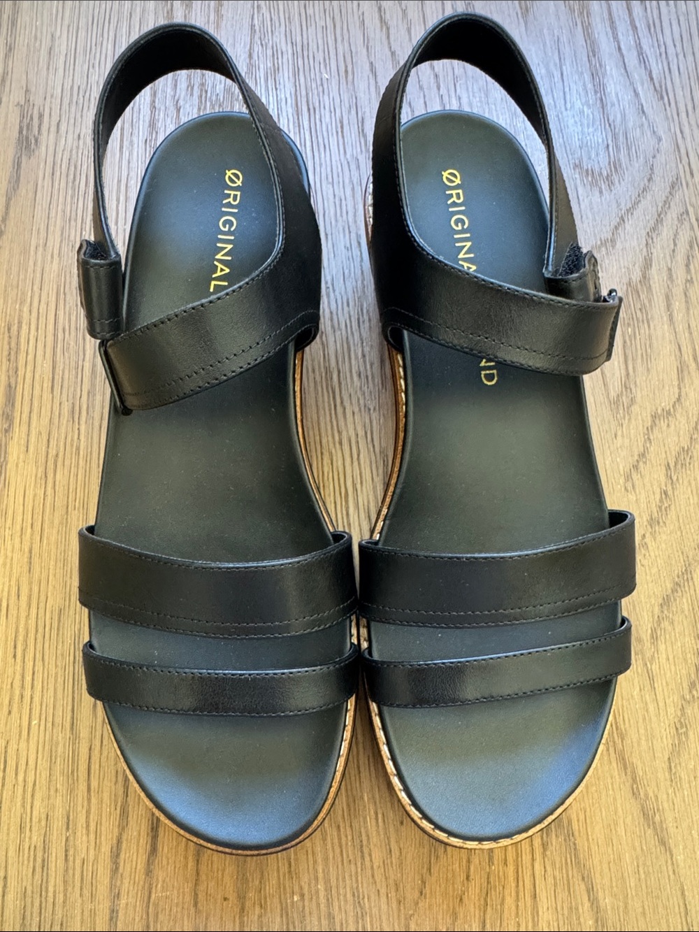 NWOT Cole Haan OriginalGrand Peyton Flatform Sandals Size 8.5B